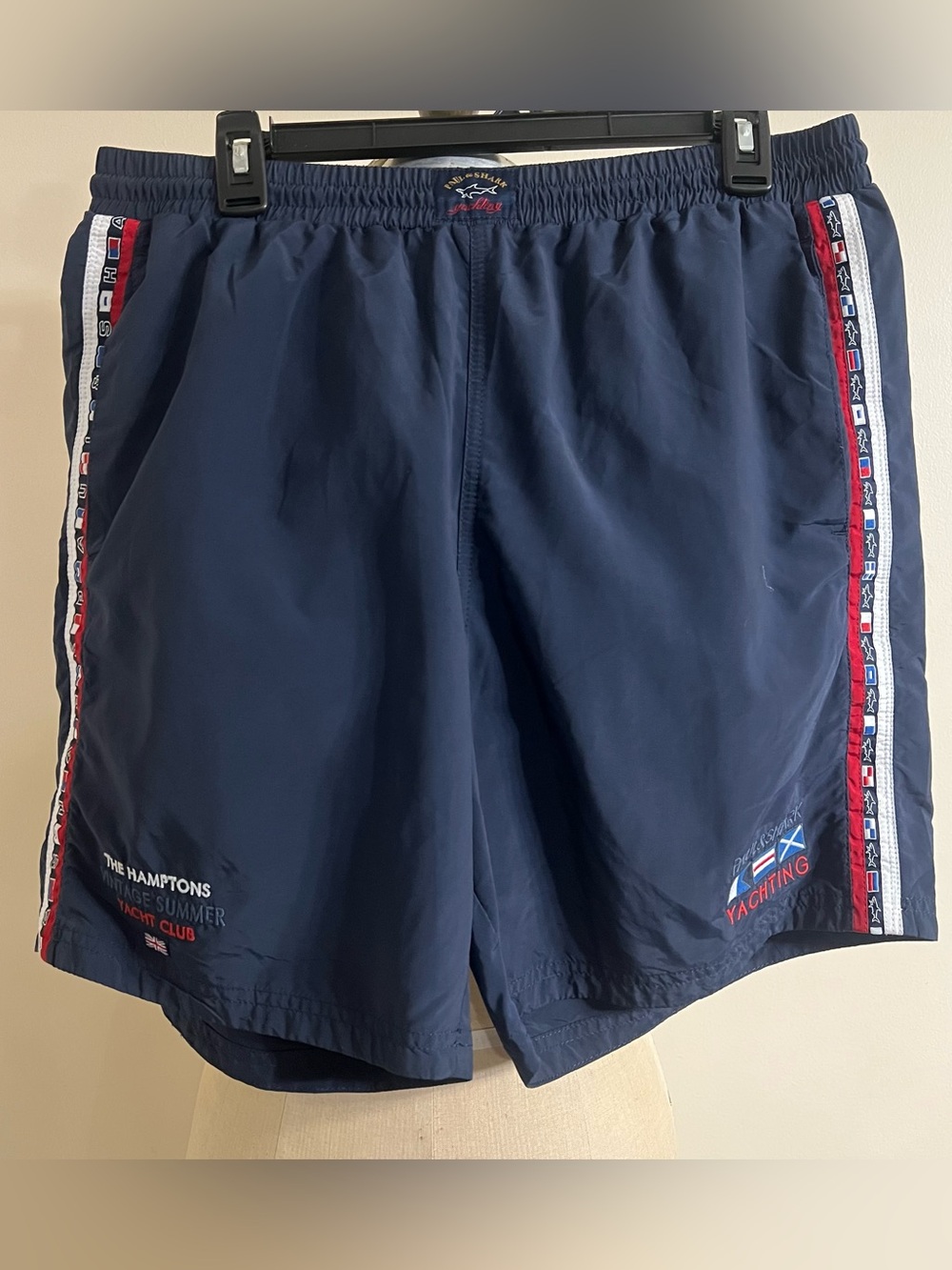 Paul & Shark Yachting Navy Swim Shorts Size XL